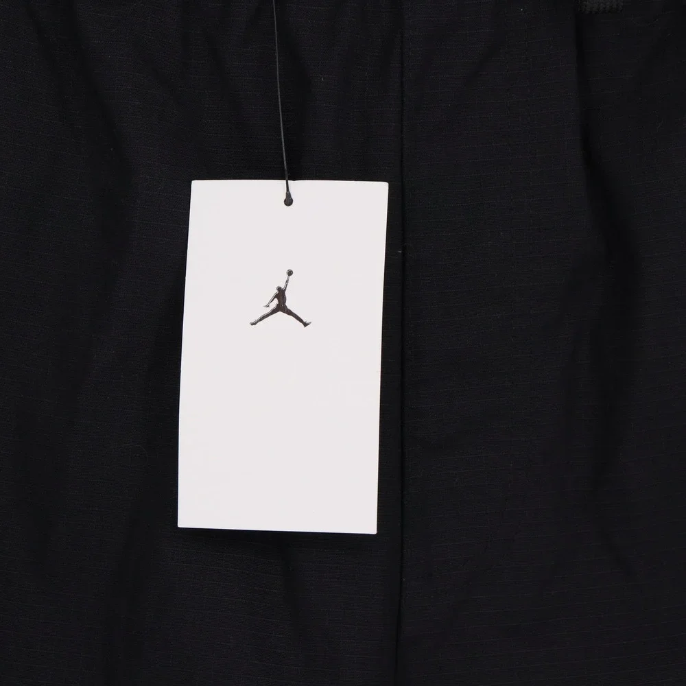 Jordan Mens Black Loose Fit Ripstop Cargo Pants HV0530-010 Medium NWT